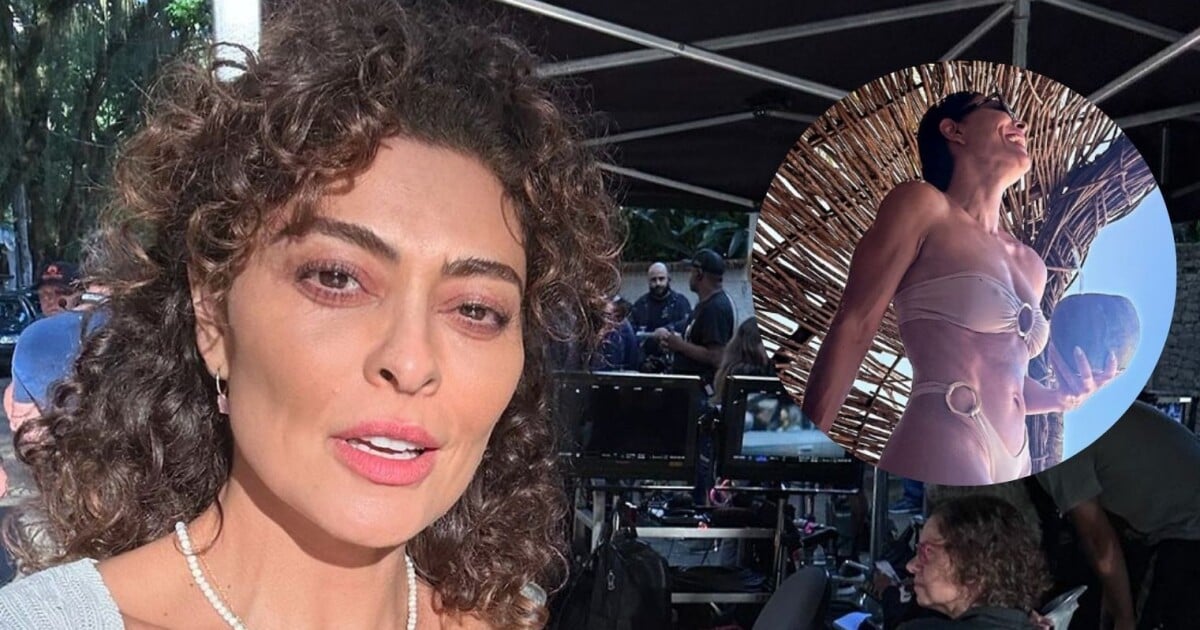 Juliana Paes Valoriza Barriga Definida Em Biqu Ni Nude Cavado Nas