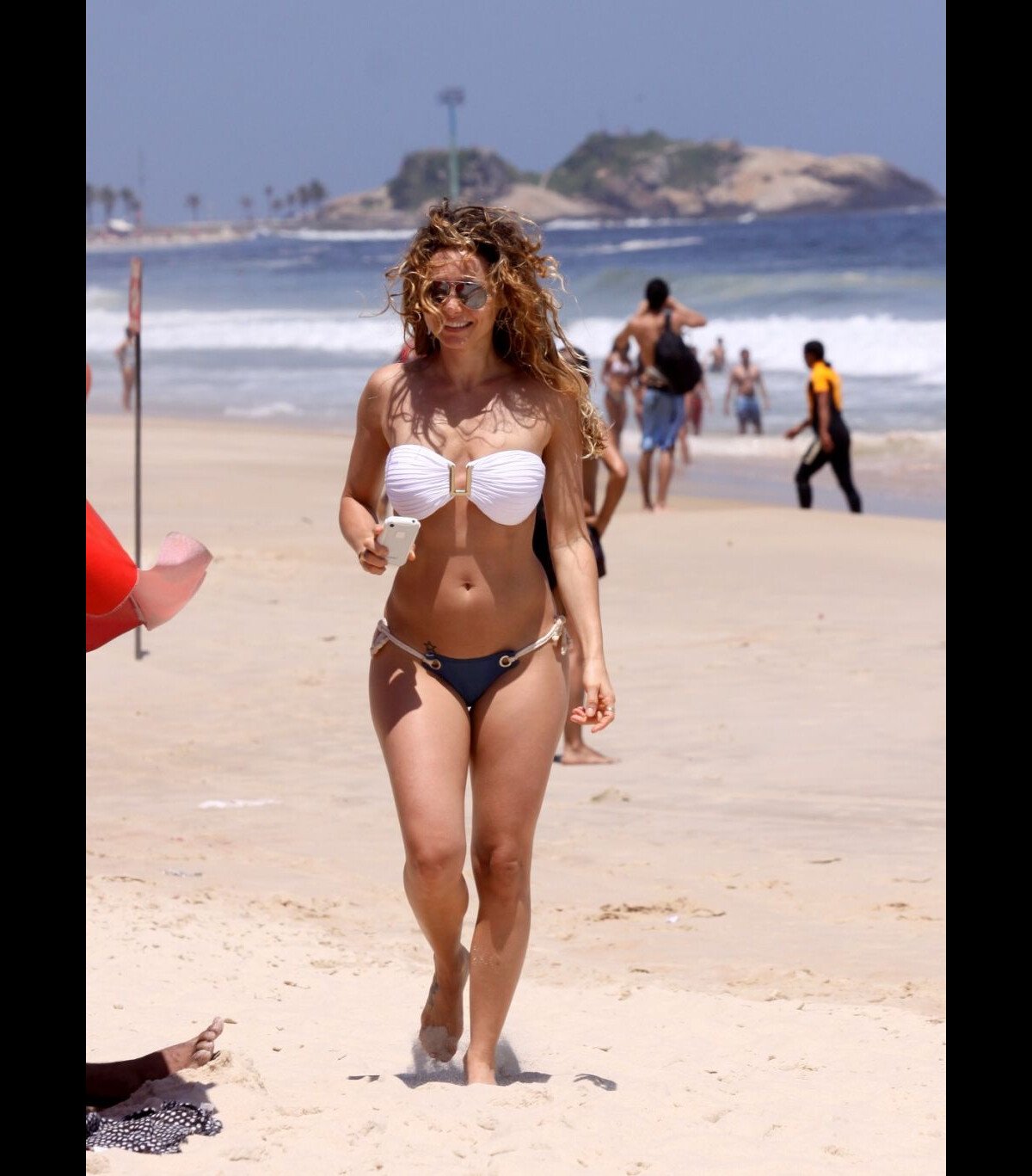 Foto Rita Guedes Mostra Boa Forma De Biqu Ni Na Praia Purepeople