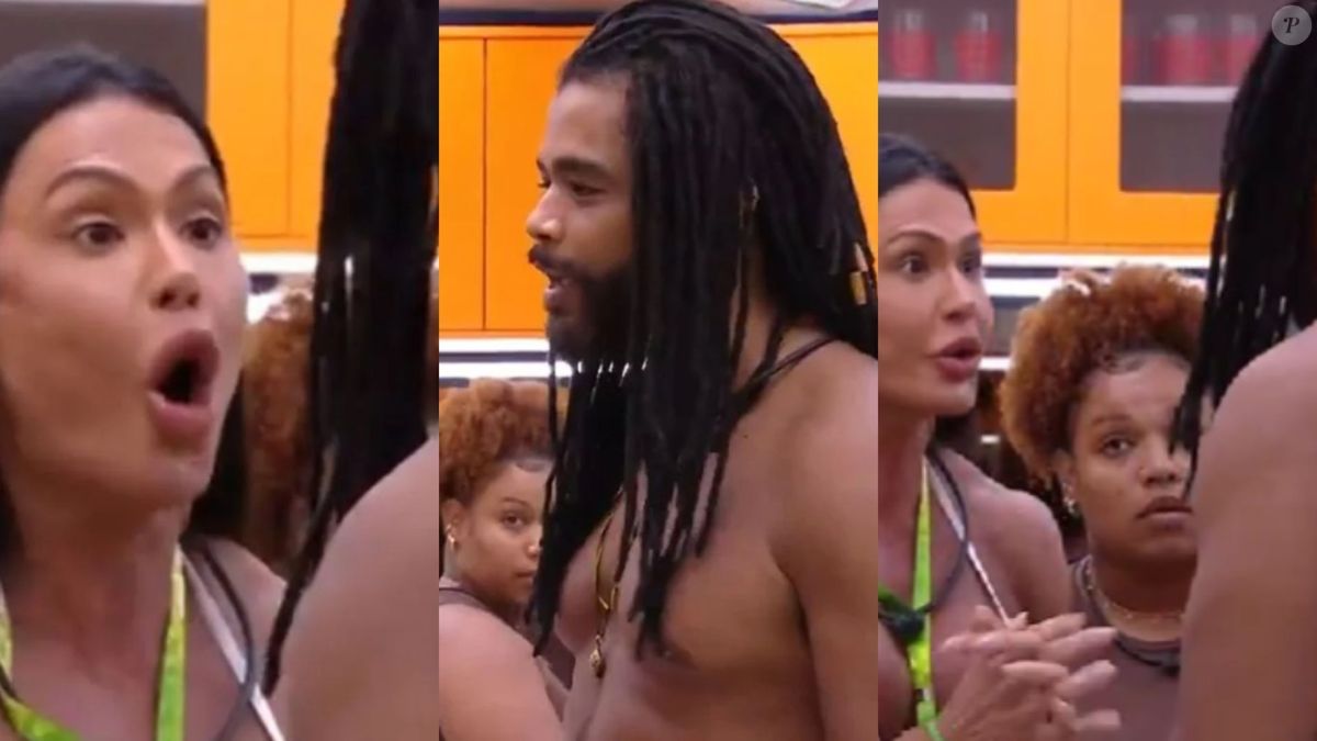 Foto Não vou bater nele no BBB 25 Gracyanne Barbosa se revolta