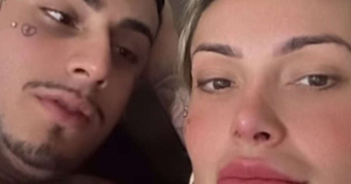 Andressa Urach e o namorado Kylian não vão passar Natal juntos após