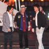 Mick Jagger e os outros integrantes dos Rolling Stones desembarcaram no aeroporto do Galeão, no Rio
