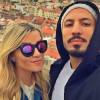 Os ex-BBB's Aline Gotschalg e Fernando Medeiros, casados desde outubro de 2015, viajaram para Europa