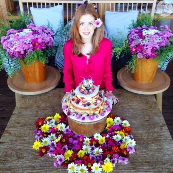 No dia 30 de junho de 2014, Marina comemorou seu aniversário de 19 anos com festa surpresa preparada pela família e pelo então namorado, Klebber Toledo