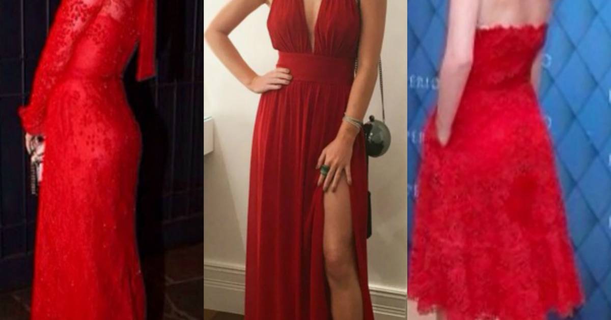 Marina Ruy Barbosa adora um vestido vermelho para ...