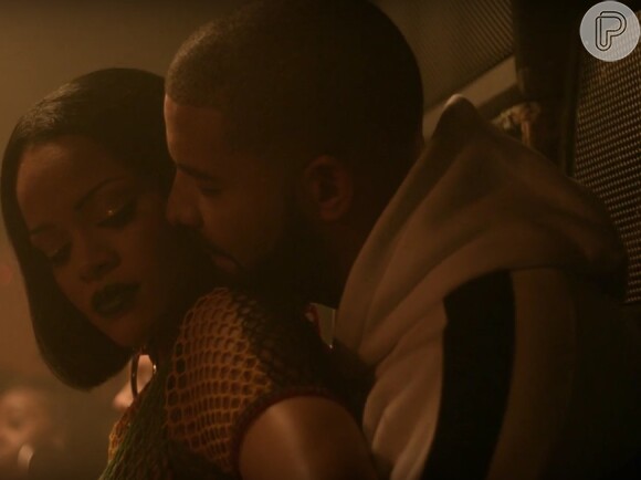 Rihanna lança prévia do clipe da música 'Work' e aparece sensualizando com o cantor Drake. Divulgação aconteceu na noite desta sexta-feira, 19 de fevereiro de 2016