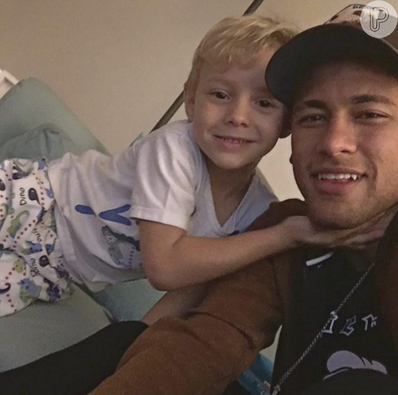 Davi Lucca, filho de Neymar, tem 4 anos