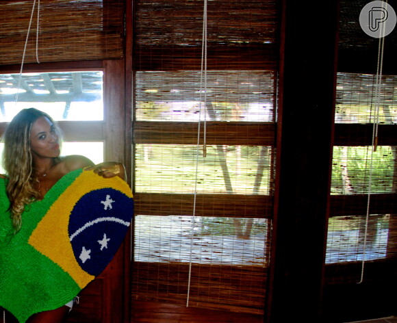 Beyoncé declarou seu amor pelo país e agradeu em uma publicação na sua página oficial do Facebook: 'Obrigada, Brasil'