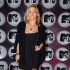 Carolina Dieckmann prestigia a festa de lançamento da nova MTV Brasil, em 24 de setembro de 2013