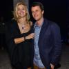 Carolina Dieckmann prestigia o marido, Tiago Worcman, na festa de lançamento da MTV Brasil