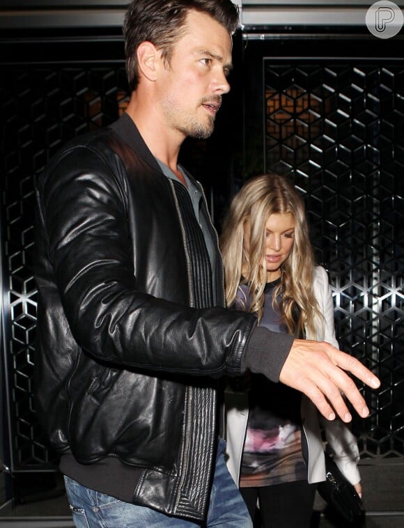 Fergie e Josh Duhamel saem para jantar sem o filho, Axl Jack Duhamel