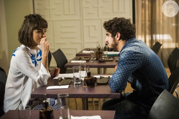 Patrícia (Maria Casadevall) termina o namoro com Michel (Caio Castro) em 'Amor à Vida'