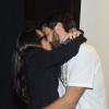 Ricardo Pereira ganha beijo da mulher, Francisca Pinto