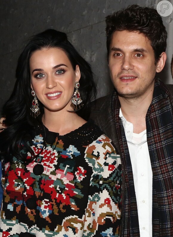 Katy Perry diz que seu namorado, John Mayer, é um 'gênio', em 30 de setembro de 2013