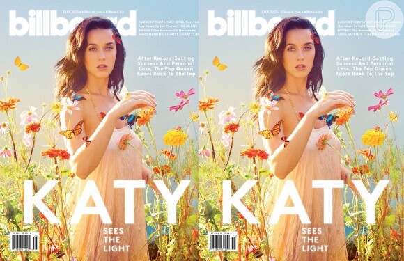 Katy Perry é a capa da edição de outubro da revista 'Billboard'