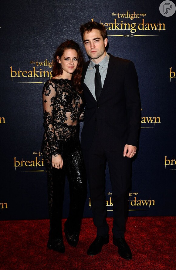 Kristen Stewart e Robert Pattinson posam juntos