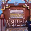Denise Fraga e João Miguel posam em Usuhaia, na Argentina, o destino inicial da série que teve sete capítulos exibidos, em 2007