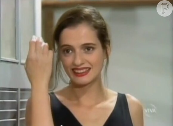 Em 'Barriga de Aluguel', novela de Gloria Perez exibida em 1990, Denise deu vida a Ritinha