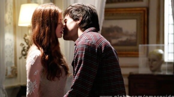 'Amor à Vida': incorporada em médium, Nicole se despede de Thales com um beijo
