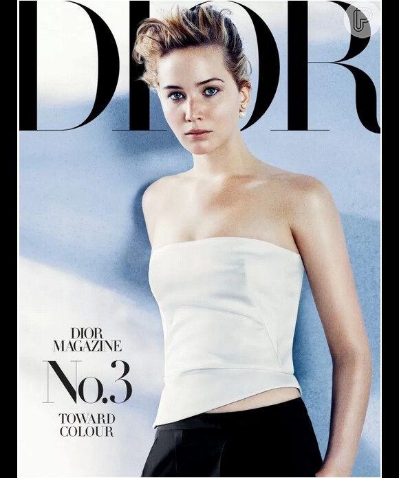 Jennifer Lawrence é a capa da Dior Magazine