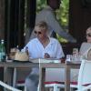 Ellen DeGeneres e Portia de Rossi almoçaram em restaurante badalado da ilha caribenha