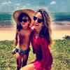 Ticiane Pinheiro voltou ao trabalho na última semana após alguns dias de férias com a filha, Rafaella