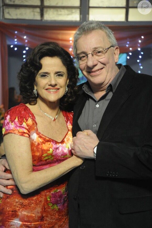 Marieta Severo é o par romântico de Marco Nanini em 'A Grande Família', exibido pela TV Globo há 13 anos