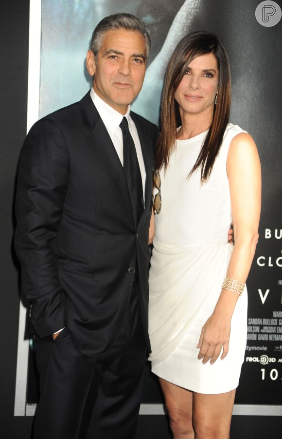 George Clooney e Sandra Bullock estrelam o filme 'Gravidade'