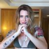 Na trama, Lenita (Leticia Spiller) terá tatuagens, roupas e adereços pretos como composição do visual da personagem na novela 'Sol Nascente', como mostra a atriz em foto no Instagram