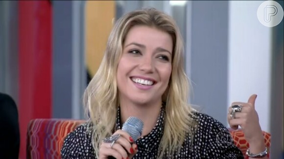 Luiza Possi falou sobre sua personalidade durante entrevista no programa 'Encontro com Fátima Bernardes', na manhã desta quinta-feira, 7 de novembro de 2013