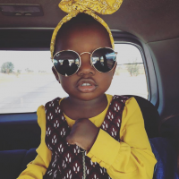 Irmão de Giovanna Ewbank posta foto da menina adotada pela irmã na África