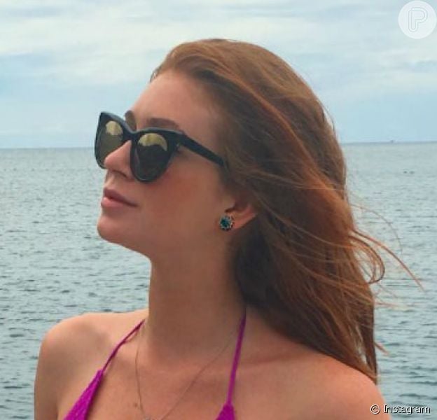 Marina Ruy Barbosa Posa De Maiô E Ganha Carinho Do Namorado Em Passeio De Barco Purepeople 6509