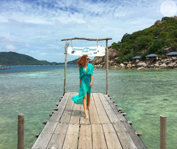 Marina Ruy Barbosa está curtindo viagem de férias pela Tailândia