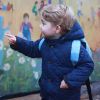 O primeiro dia de príncipe George na escola foi fotografado e publicado no Instagram da Família Real inglesa