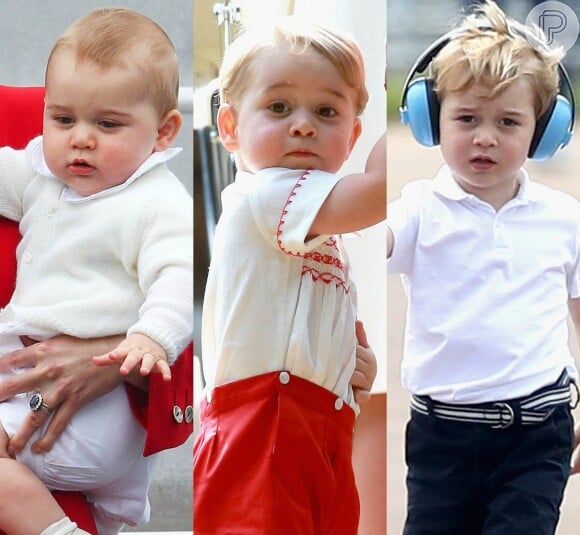 Príncipe George completa 3 anos nesta sexta-feira, 22 de julho de 2016. Reveja momentos fofos do primogênito de Kate Middleton e do príncipe William