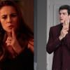 Paloma (Paolla Oliveira) fica indignada com a confissão do irmão e o estapeia, em 'Amor à Vida'