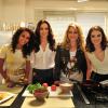 Penha (Taís Araújo), Rosário (Leandra Leal) e Cida (Isabelle Drummond) gravaram uma entrevista com Ana Furtado para o 'Vídeo Show' na novela 'Cheias de Charme'