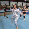 Anitta ajudou a ginasta Daniele Hypólito na coreografia dela para a Olimpíada do Rio