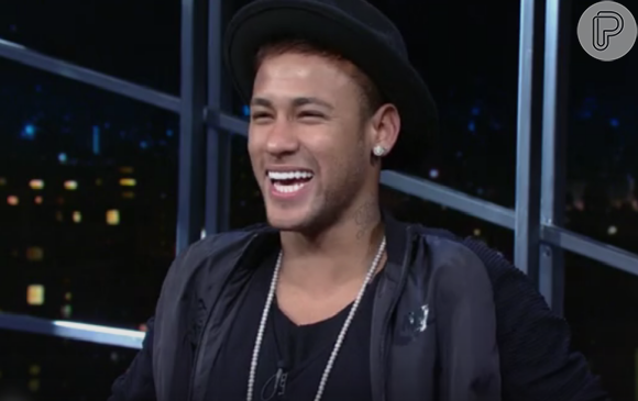 Neymar se divertiu durante entrevista ao participar do 'Programa do Jô' nesta terça, 12 de julho de 2016