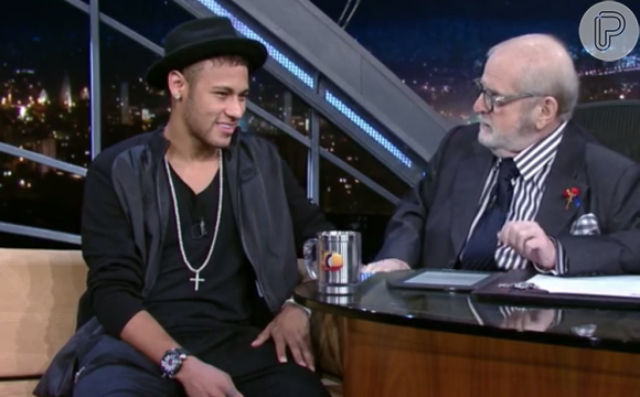 Neymar disse, em entrevista ao 'Programa do Jô', nesta terça-feira, 12 de julho de 2016, que é apaixonado por pôquer