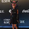 Karol Conka ama inovar! A cantora usou chifres para completar seu figurino para o Baile da Vogue 2016