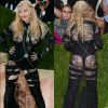 Madonna ousou no Met Gala 2016 com vestido da grife Givenchy que deixava bumbum e os seios à mostra