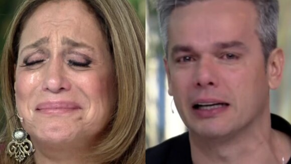 'Vídeo Show': Susana Vieira e Otaviano Costa choram em novo quadro. 'Emocionado'