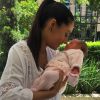 Mônica Carvalho acaba de ser mamãe pela segunda vez: em fevereiro veio ao mundo Valentina