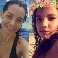 Mônica Carvalho e a filha Yaclara impressionam fãs com semelhança: 'Idênticas'