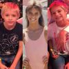 Fernanda Lima foi comparada aos filhos gêmeos após postar foto de infância, nesta quinta-feira, 14 de julho de 2016