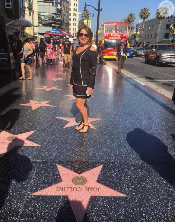 Zilu Godoi está curtindo dias de folga em Hollywood, nos Estados Unidos, e compartilhou fotos em seu Instagram, nesta sexta-feira, 15 de julho de 2016