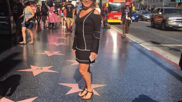 Zilu visita Hollywood nas férias: 'Seja dono da estrela de sua fama'. Fotos!