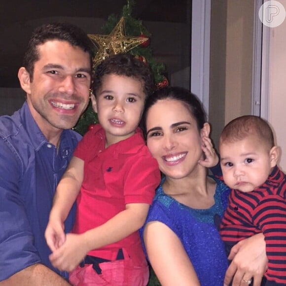 Wanessa Camargo e Marcus Buaiz são pais de João Francisco, de 2 anos, e José Marcus, 4 anos,