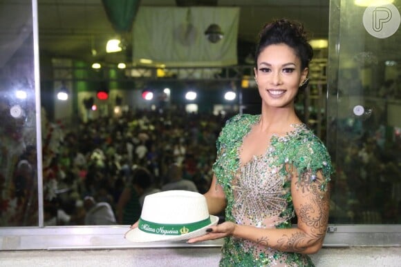Milena Nogueira comemorou a coroação: 'Só alegria e agradecimento'