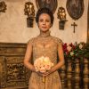 'Liberdade, Liberdade': Joaquina (Andreia Horta) se casa com vestido de noiva dourado